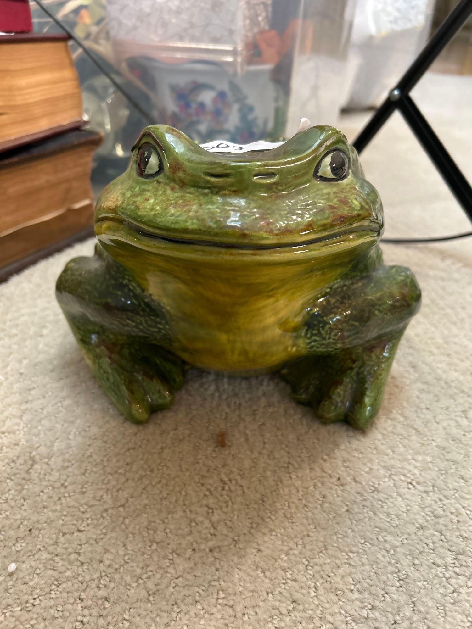 Large Ceramic Frog - 3