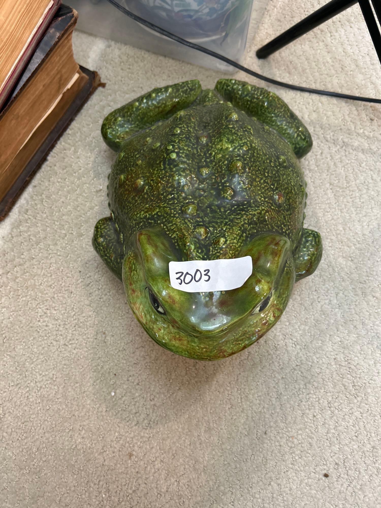 Large Ceramic Frog - 4
