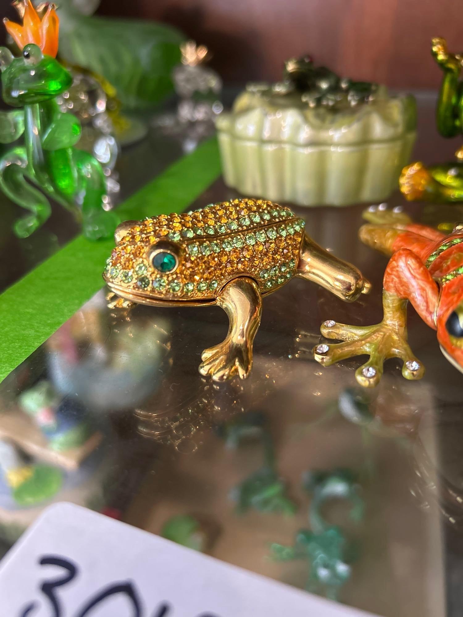 Decorative Miniature Frog Boxes - 6