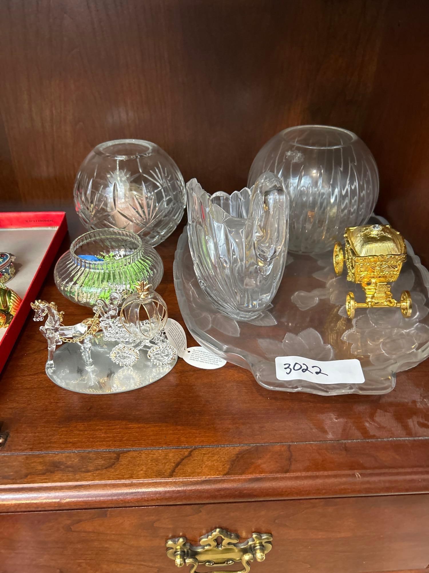 Crystal Tableware & Decor: Crystal tableware & decor.