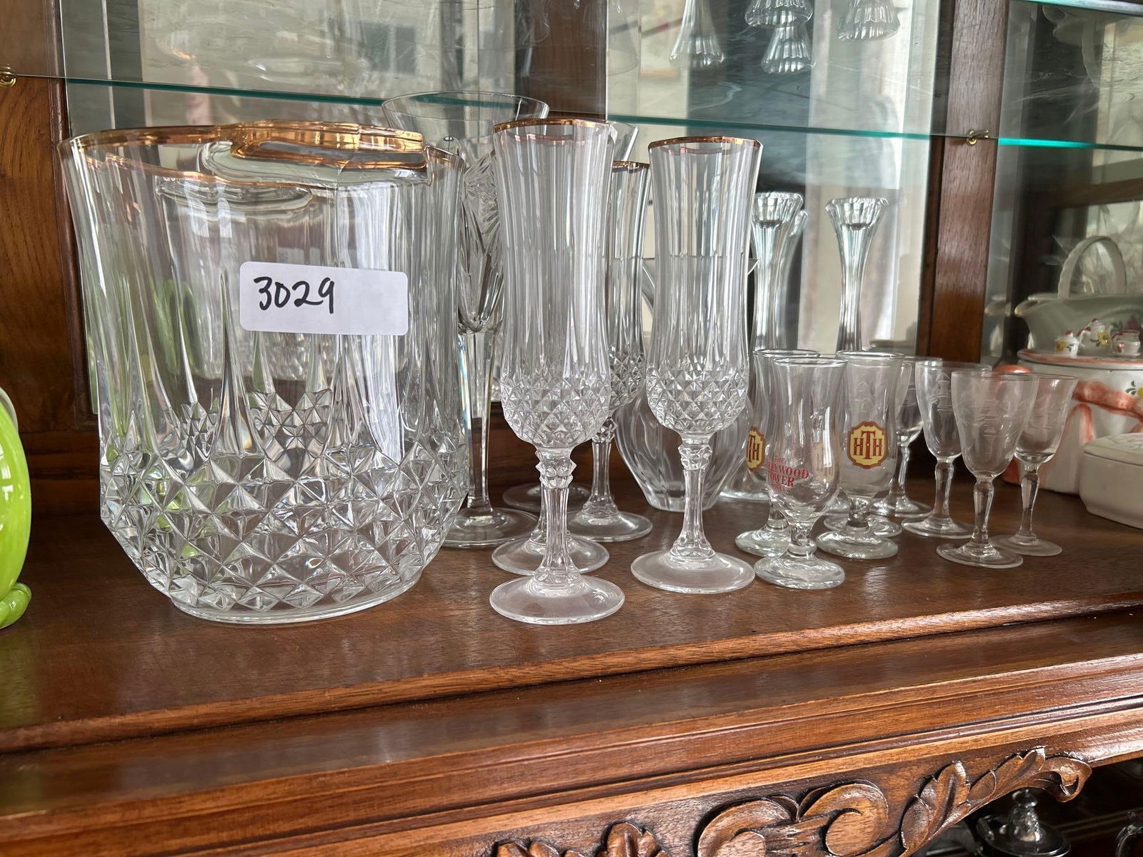 Crystal Wine Stems & Tableware: Crystal wine stems & tableware.