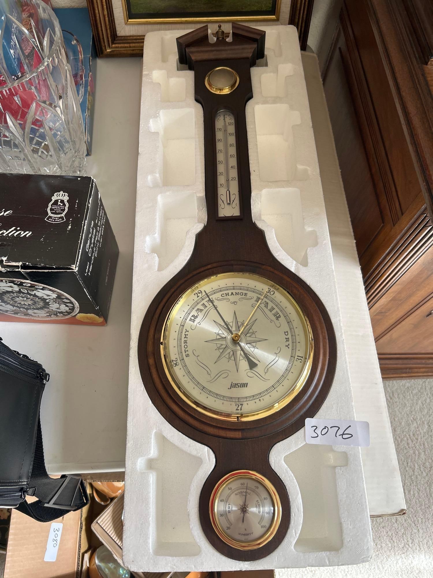 Vintage Jason Barometer Thermometer (1 of 5)