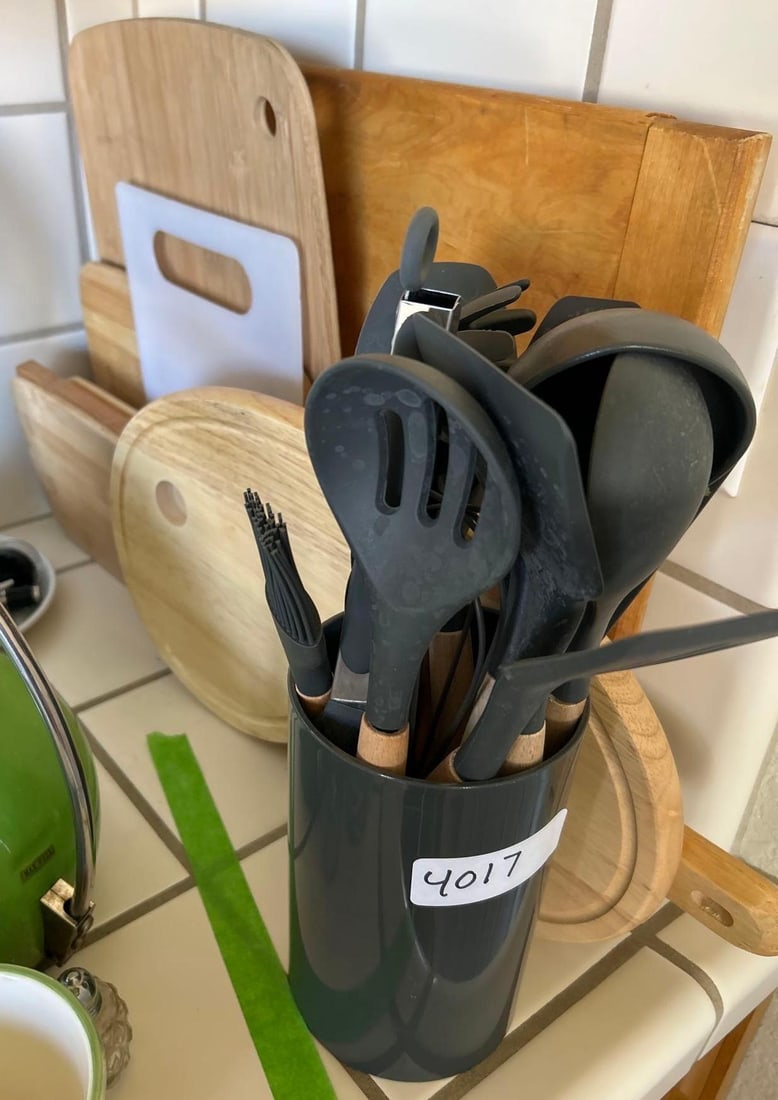 Cutting Boards And Kitchen Utensils: Cutting boards and kitchen utensils.