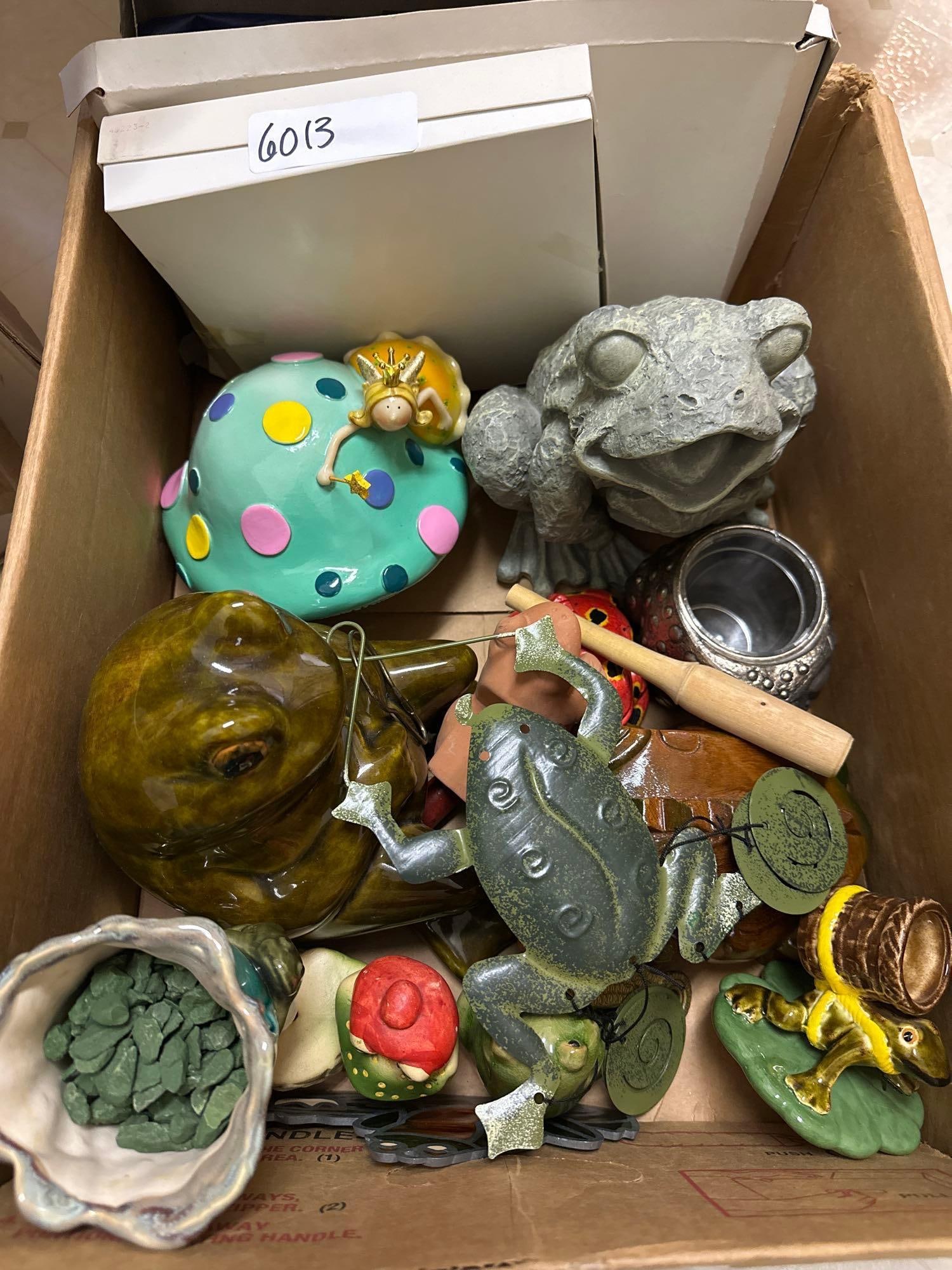 Frog Themed Home Decor: Frog themed home decor.