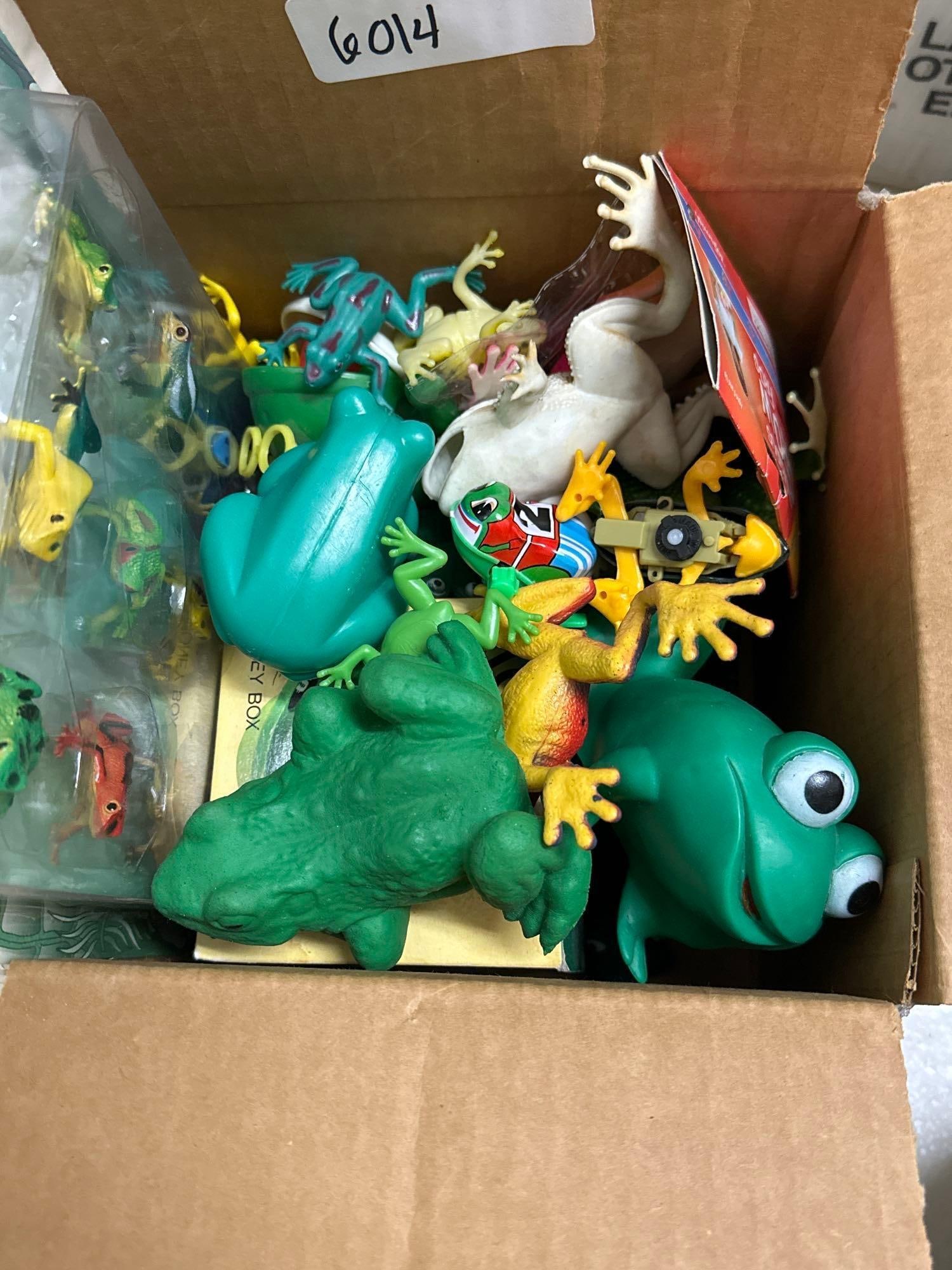 Frog Toys, Most Rubber: Frog toys, most rubber.