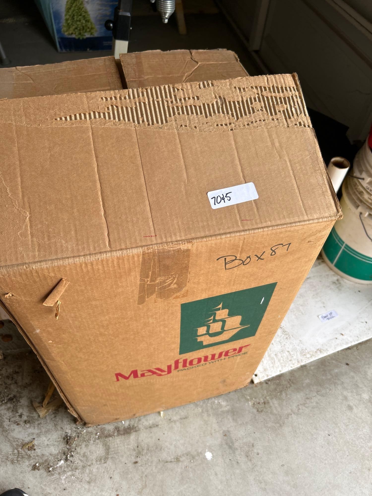 Crystal & Silver Plate Tableware: Crystal & silver plate tableware.