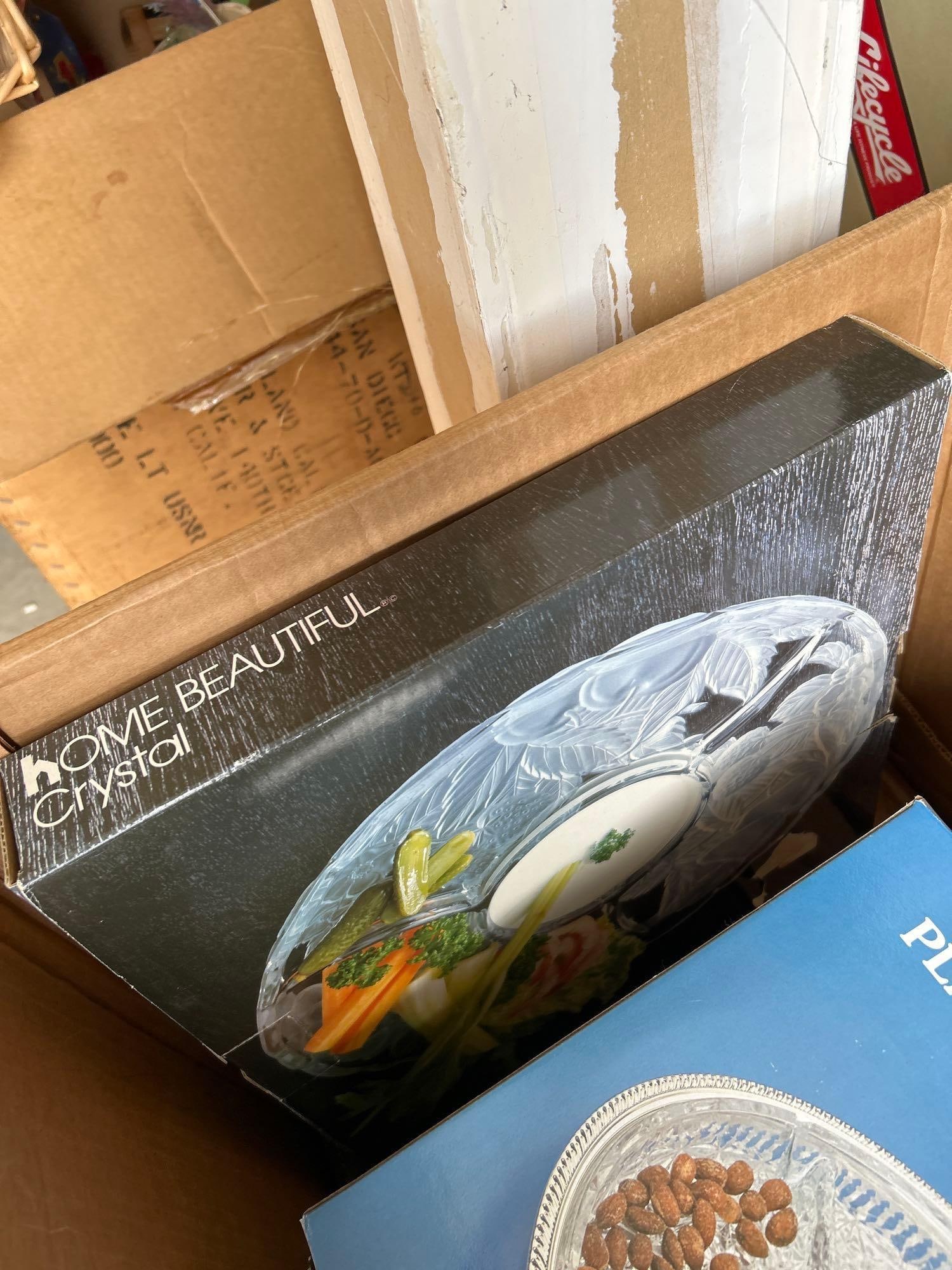 Crystal & Silver Plate Tableware - 4