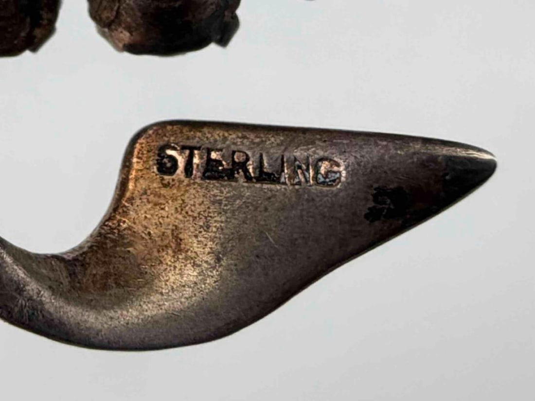 Three Sterling Silver Brooches - 7