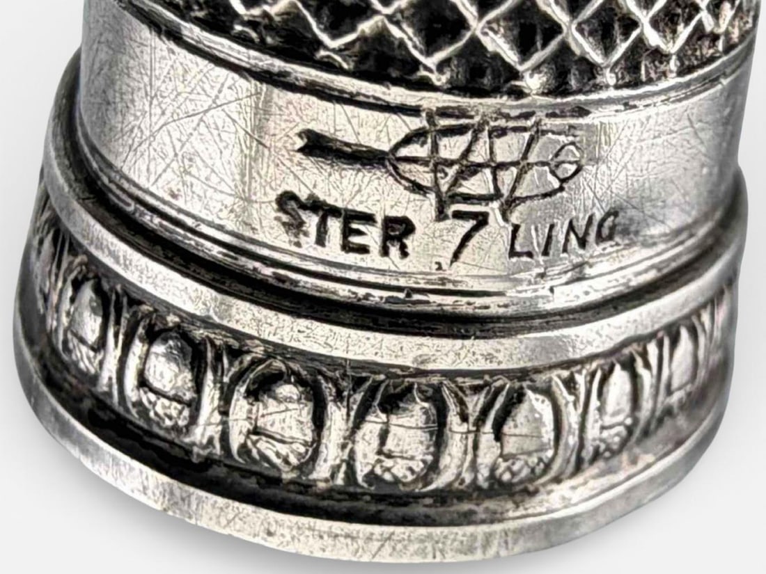 Eight Sterling Silver Thimbles - 18