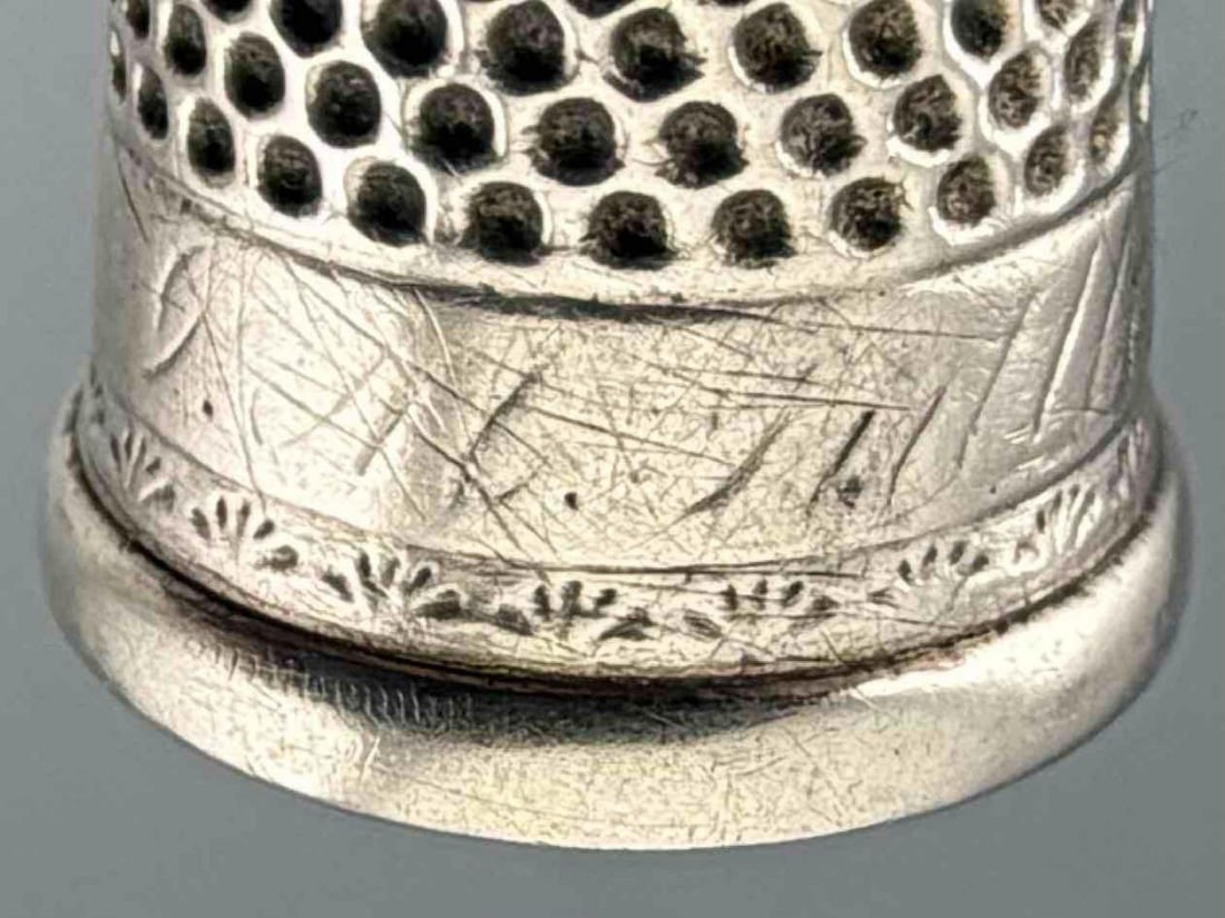 Eight Sterling Silver Thimbles - 11