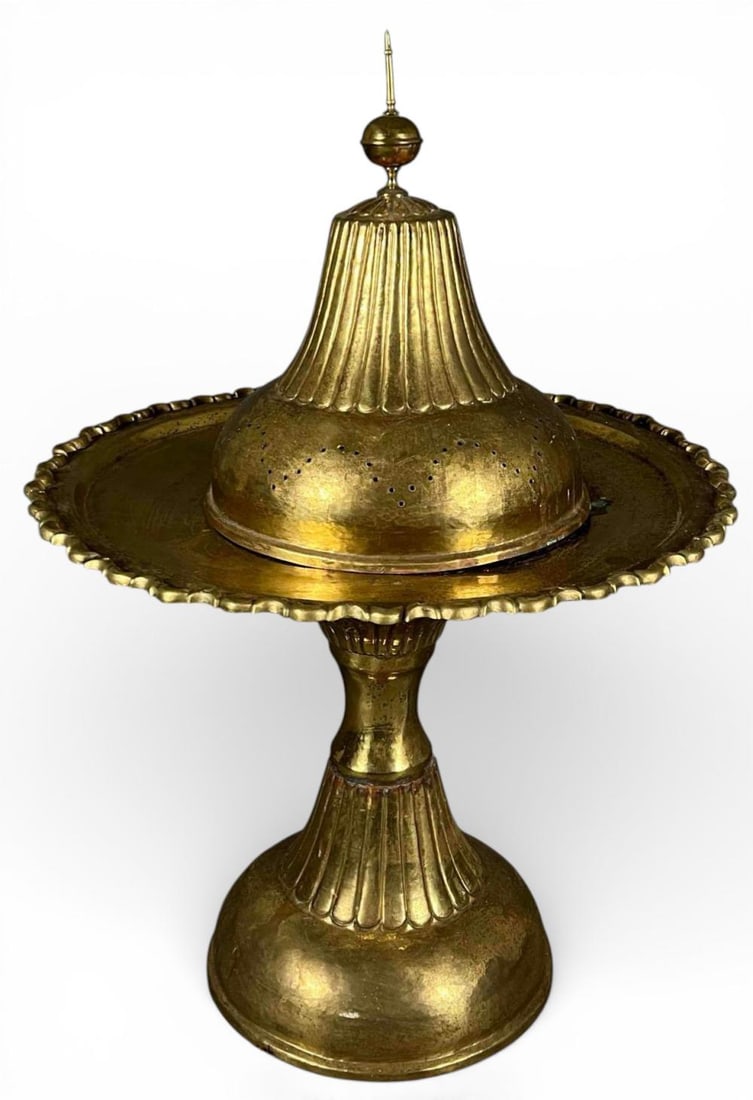 Turkish Brass Brazier - 2