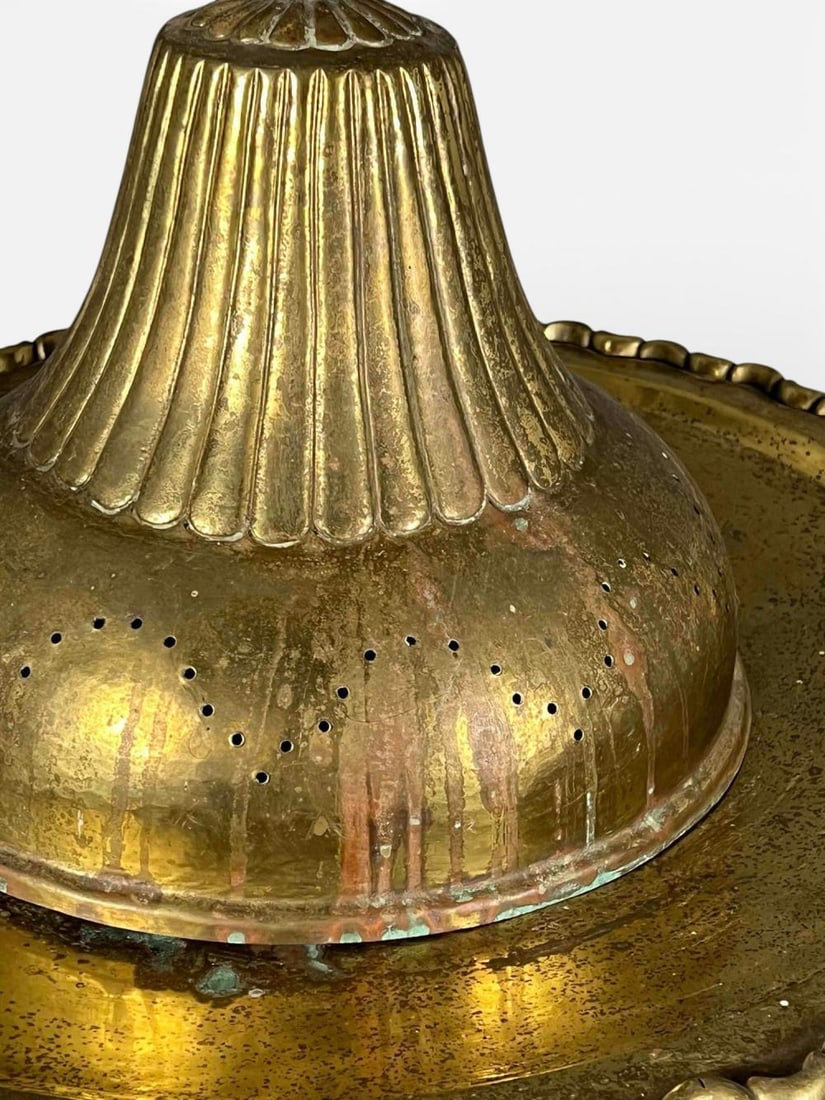 Turkish Brass Brazier - 5