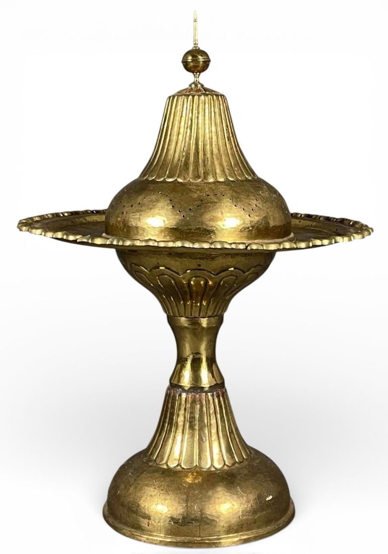 Turkish Brass Brazier - 8