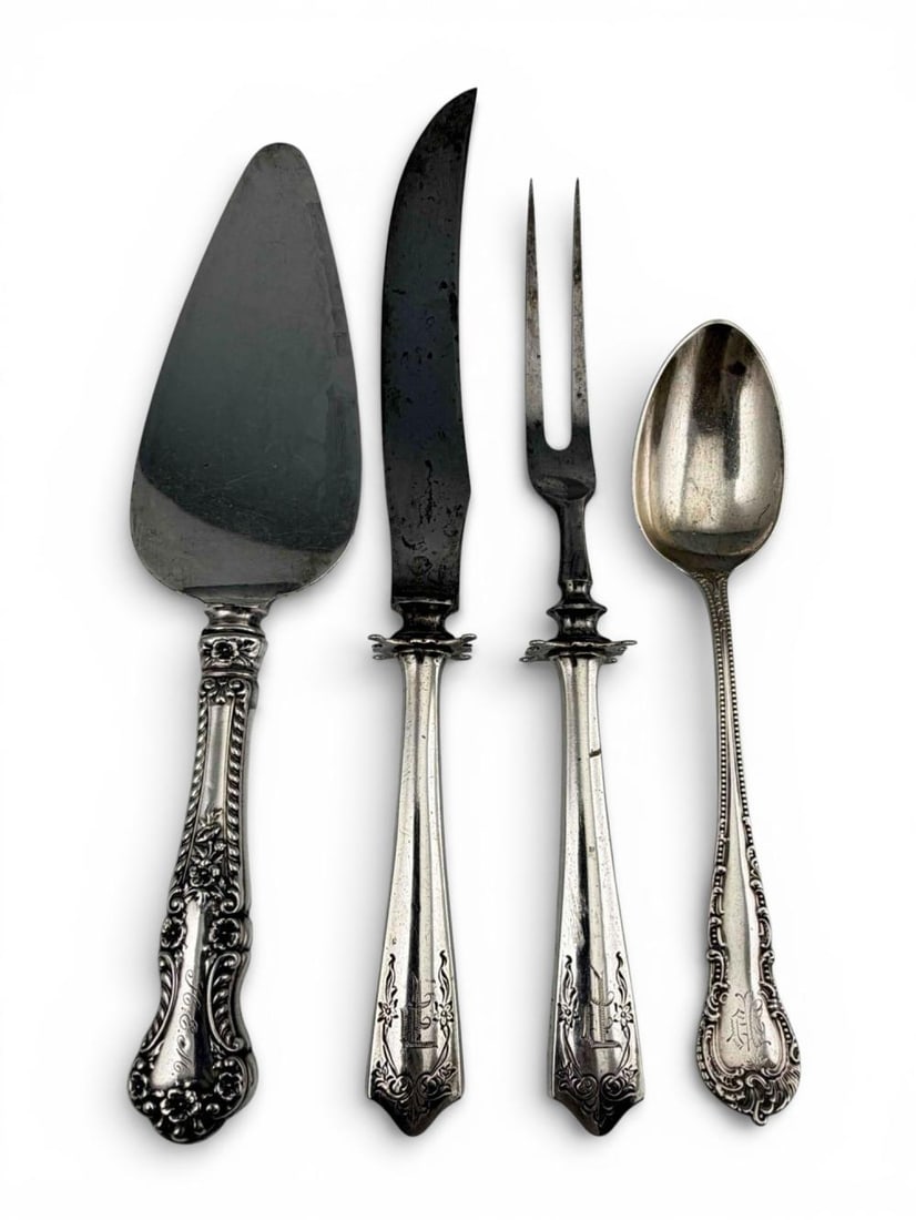 Silver Flatware, Including Serving Pieces - 2