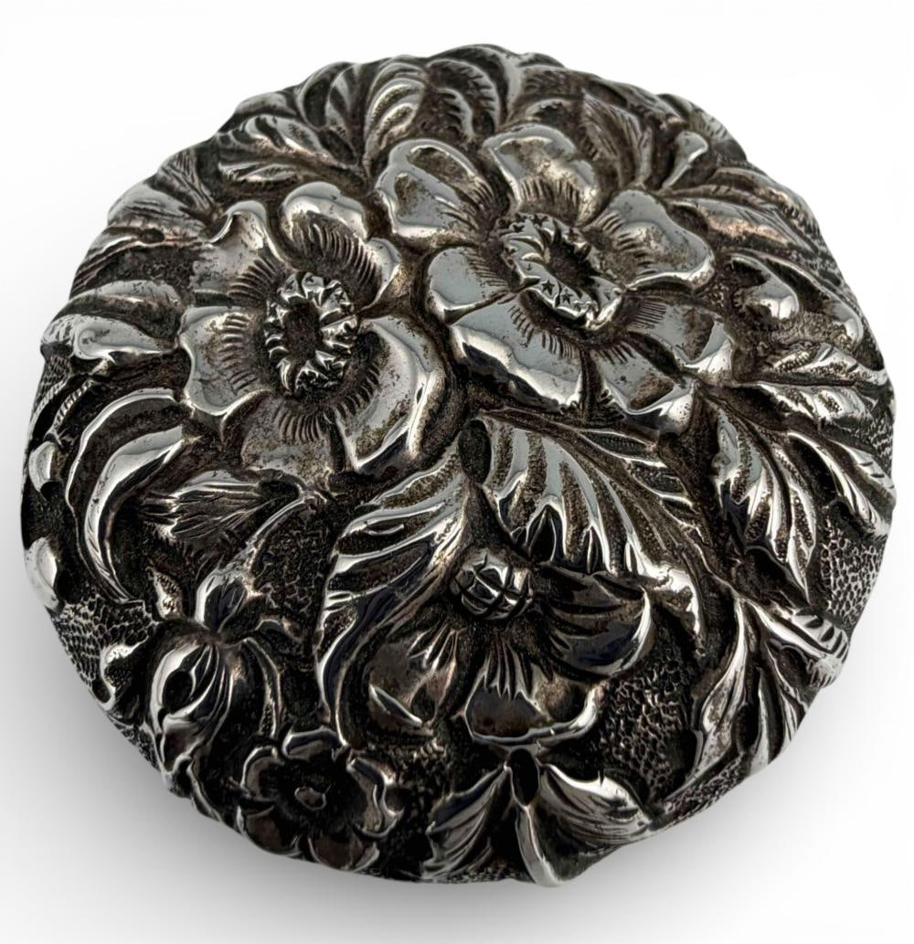 Sterling Silver Trinket Box - 2