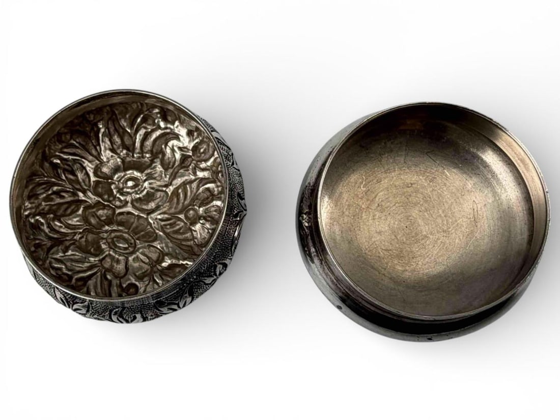 Sterling Silver Trinket Box - 4