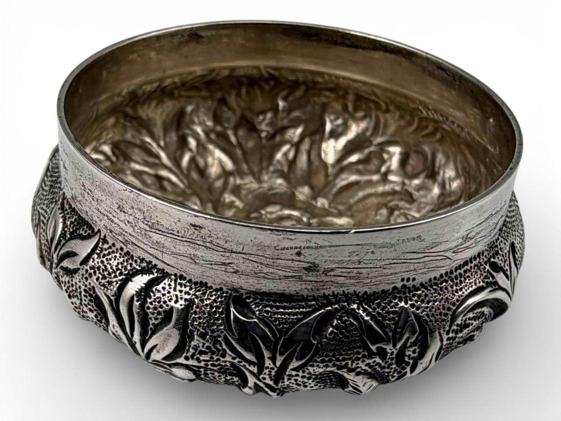 Sterling Silver Trinket Box - 5