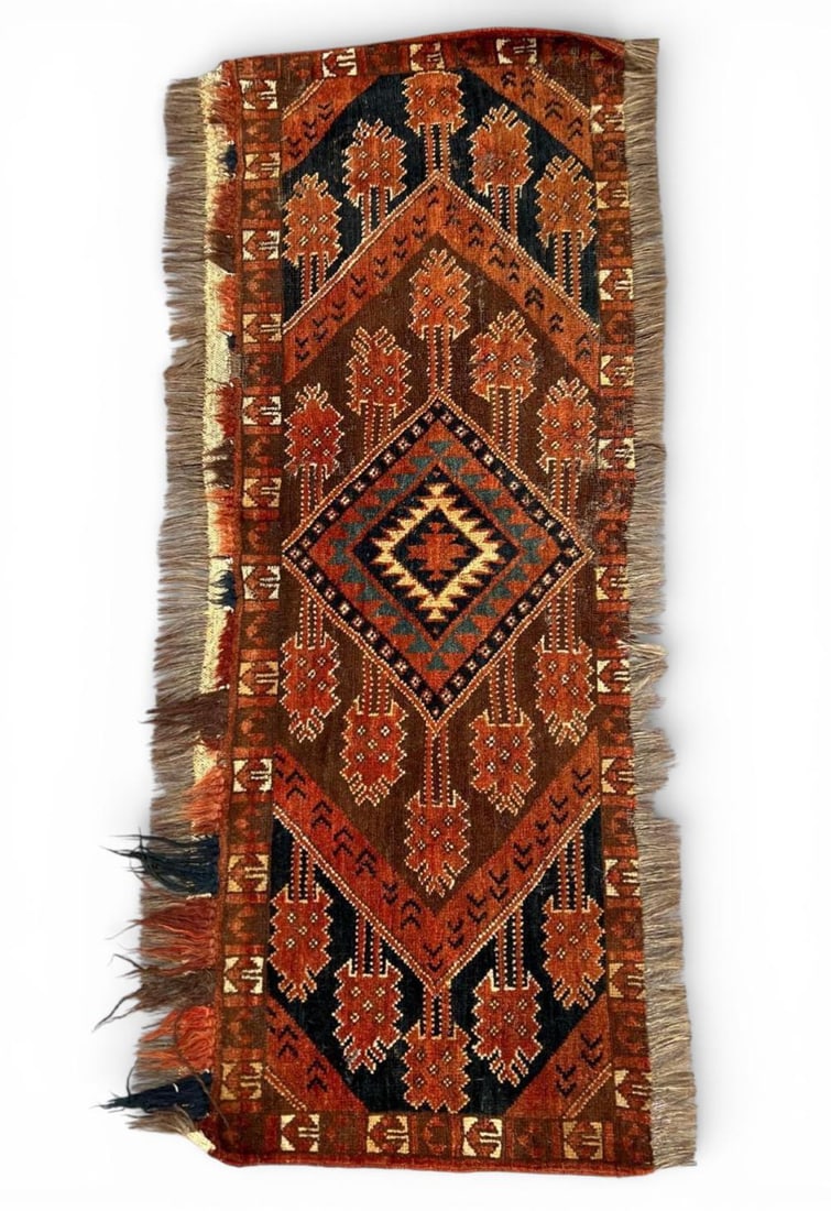 Northern Ersari Kirghiz Rug Or Saddle Bags: Northern Ersari Kirghiz Rug or Saddle Bags. Approximately 48.75L x 16.5W in.