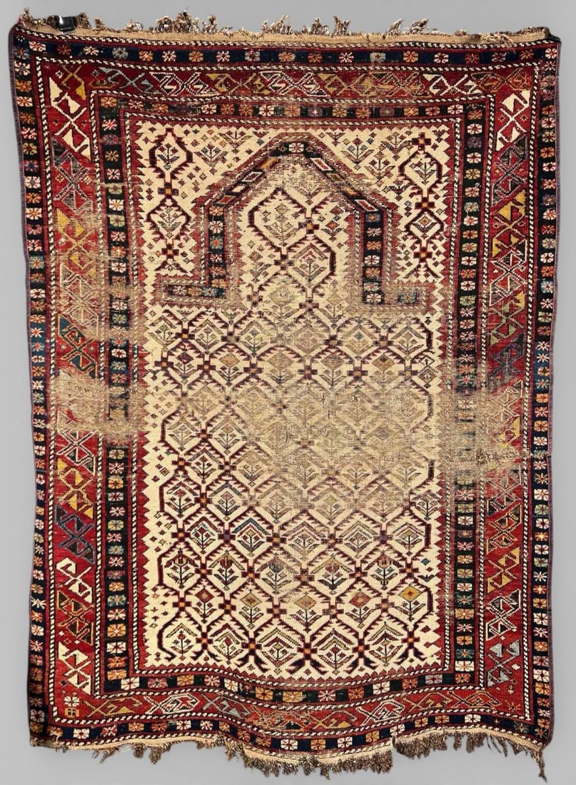 Antique Caucasian Wool Rug (1 of 13)