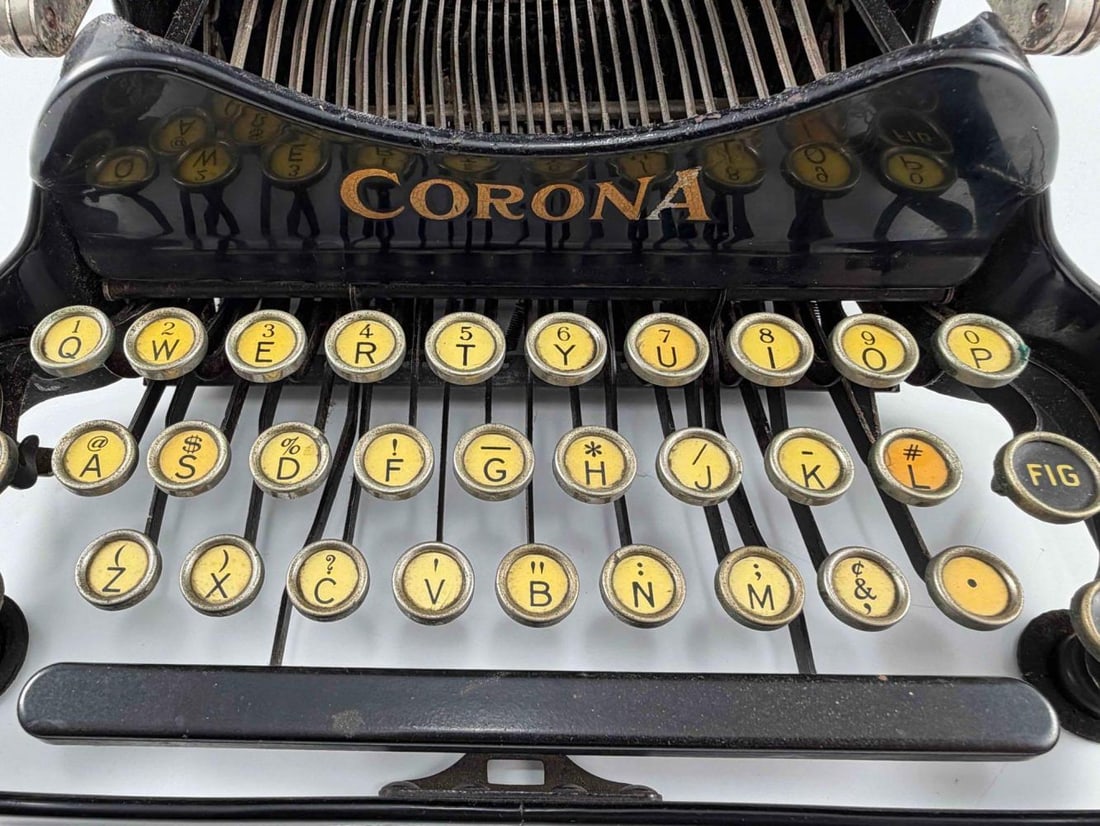 Corona Portable Folding Typewriter - 11