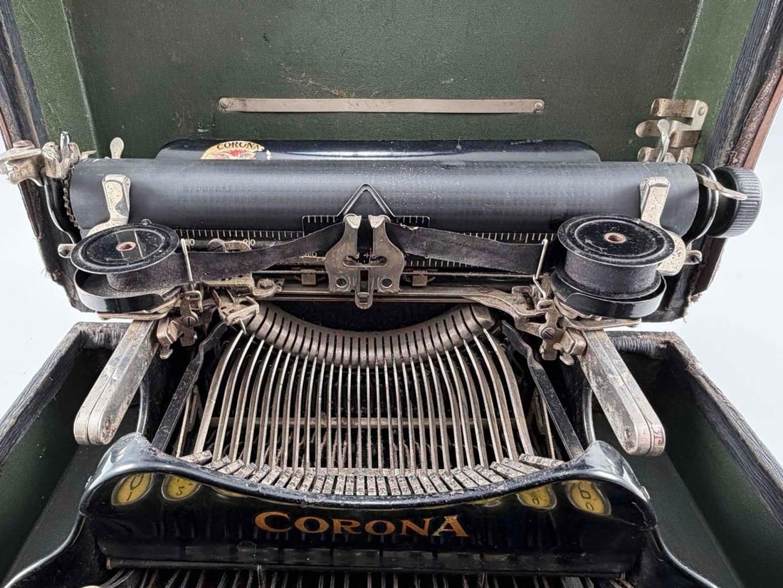 Corona Portable Folding Typewriter - 13