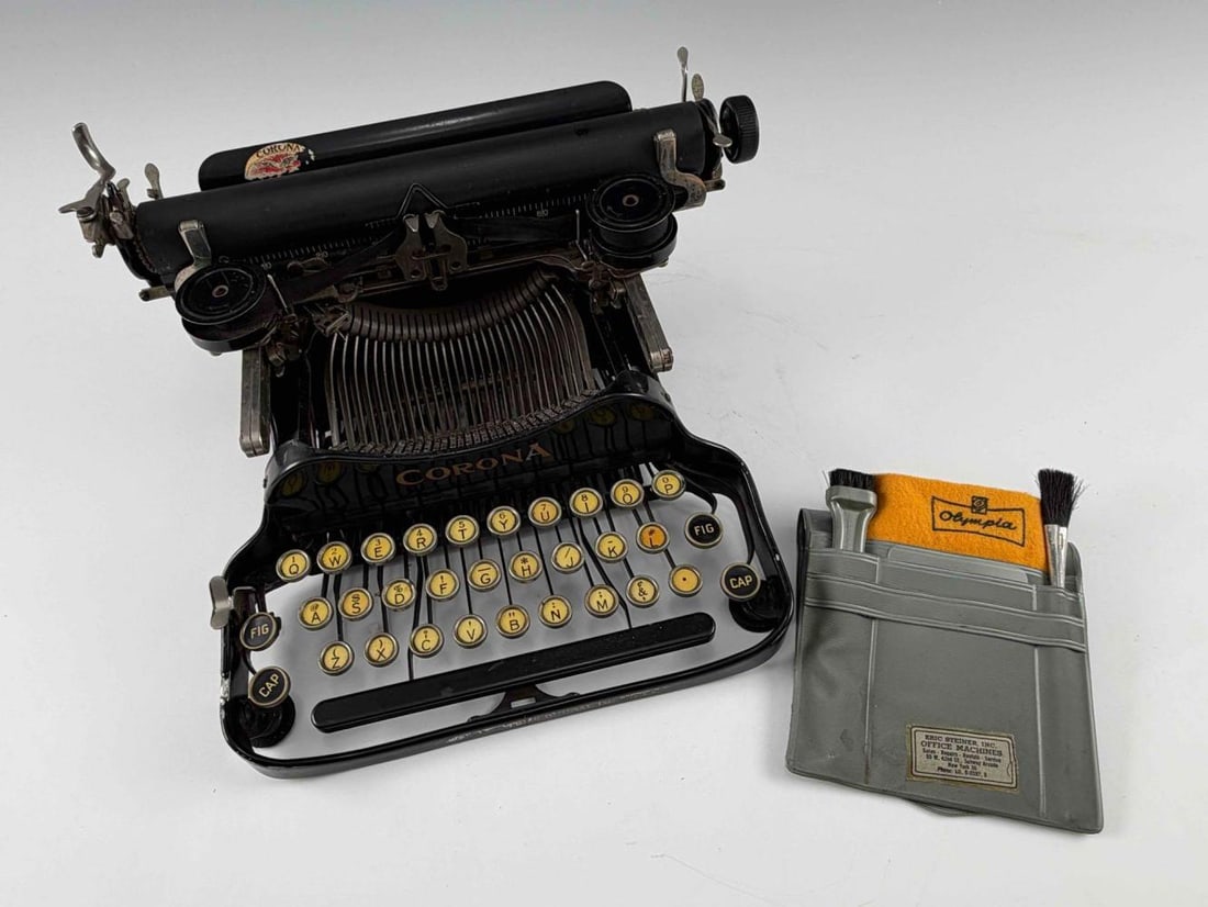 Corona Portable Folding Typewriter - 19