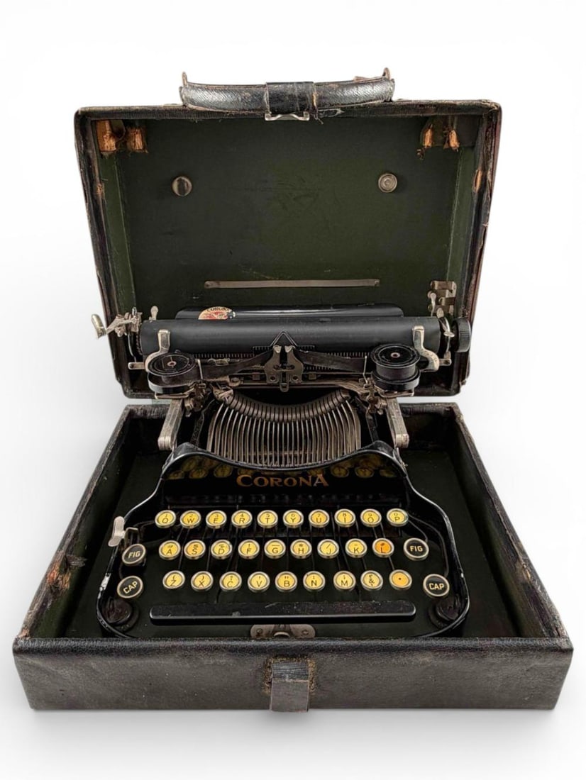 Corona Portable Folding Typewriter - 2