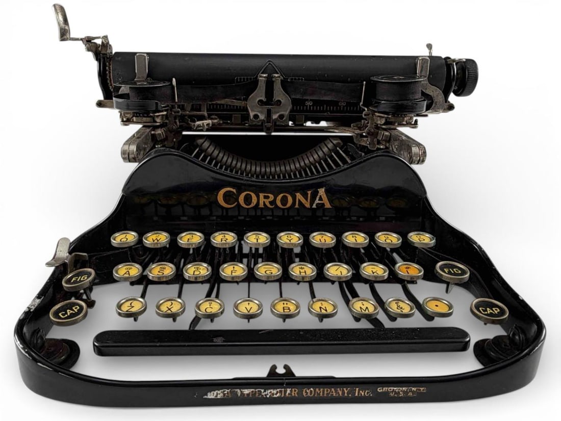 Corona Portable Folding Typewriter - 4