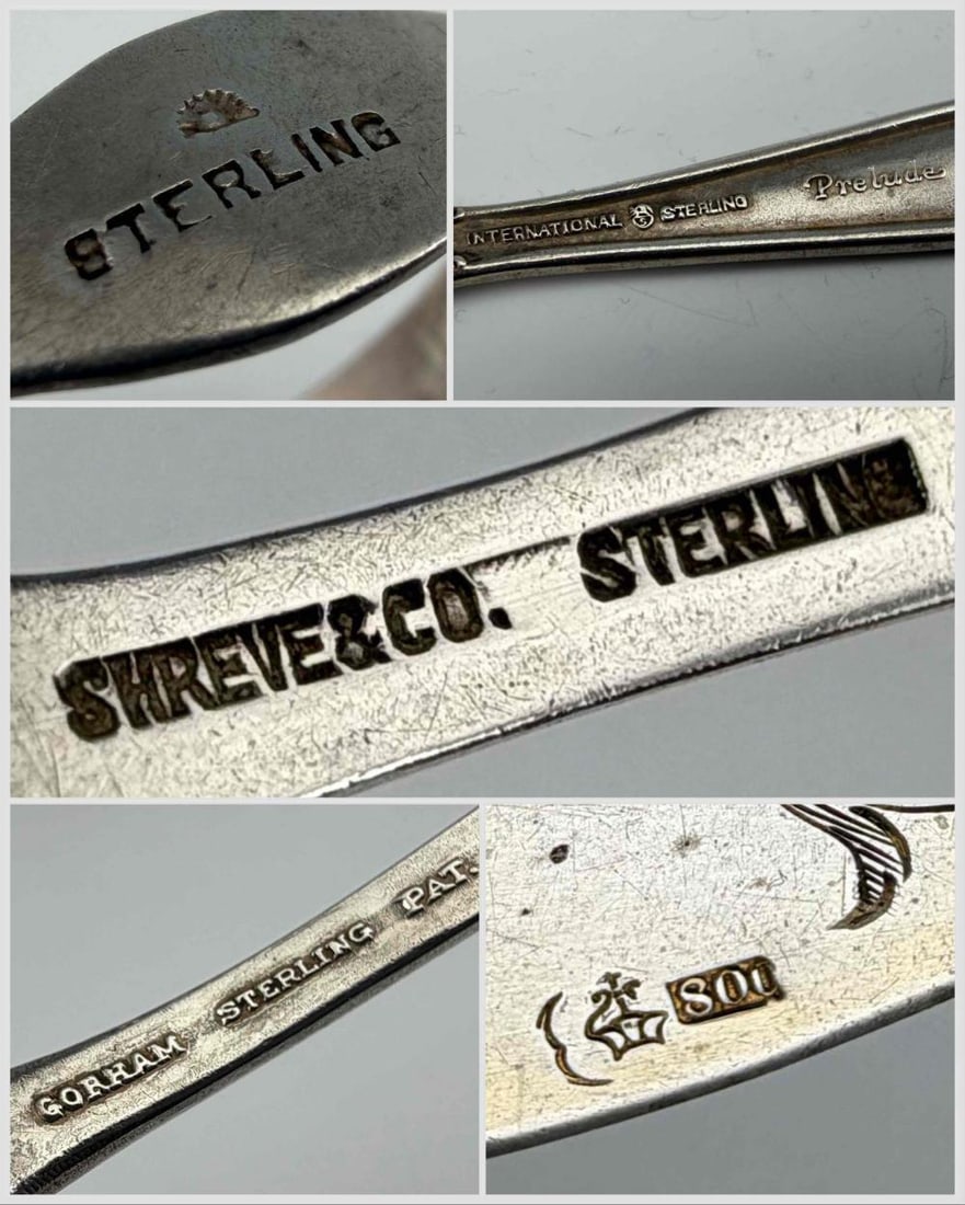 Silver Flatware, Including Serving Pieces - 12