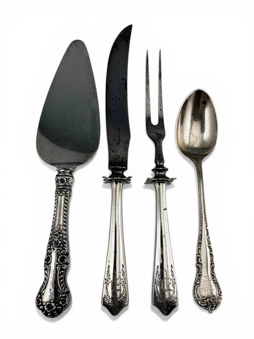 Silver Flatware, Including Serving Pieces - 2