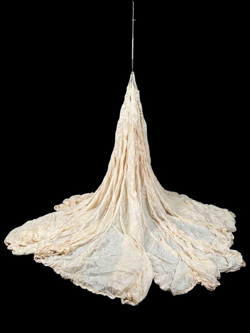 WWII German Luftwaffe Parachute Canopy, Multi-Dated 1941-1943 (1 of 8)