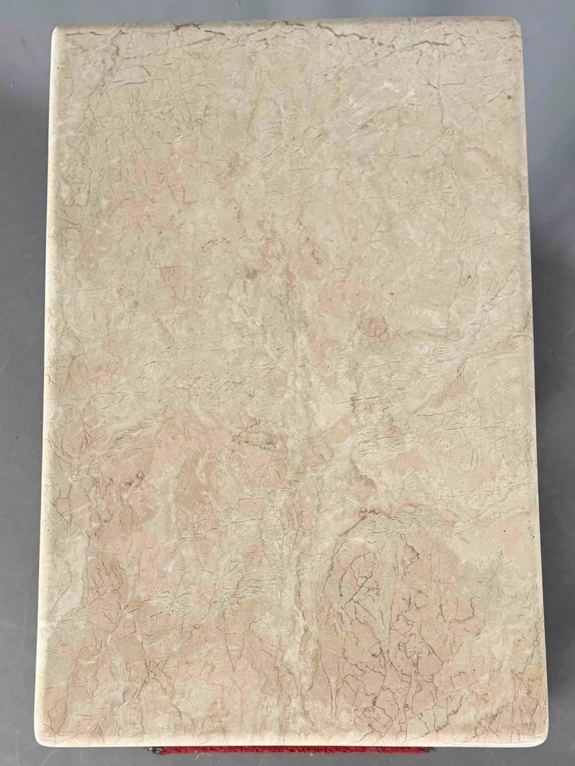 McGuire Stone Top Side Table - 7