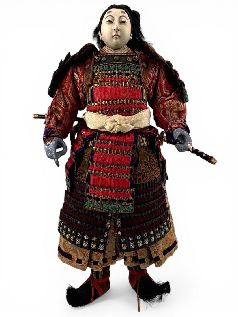 Japanese Samurai Ningyo Doll (1 of 16)