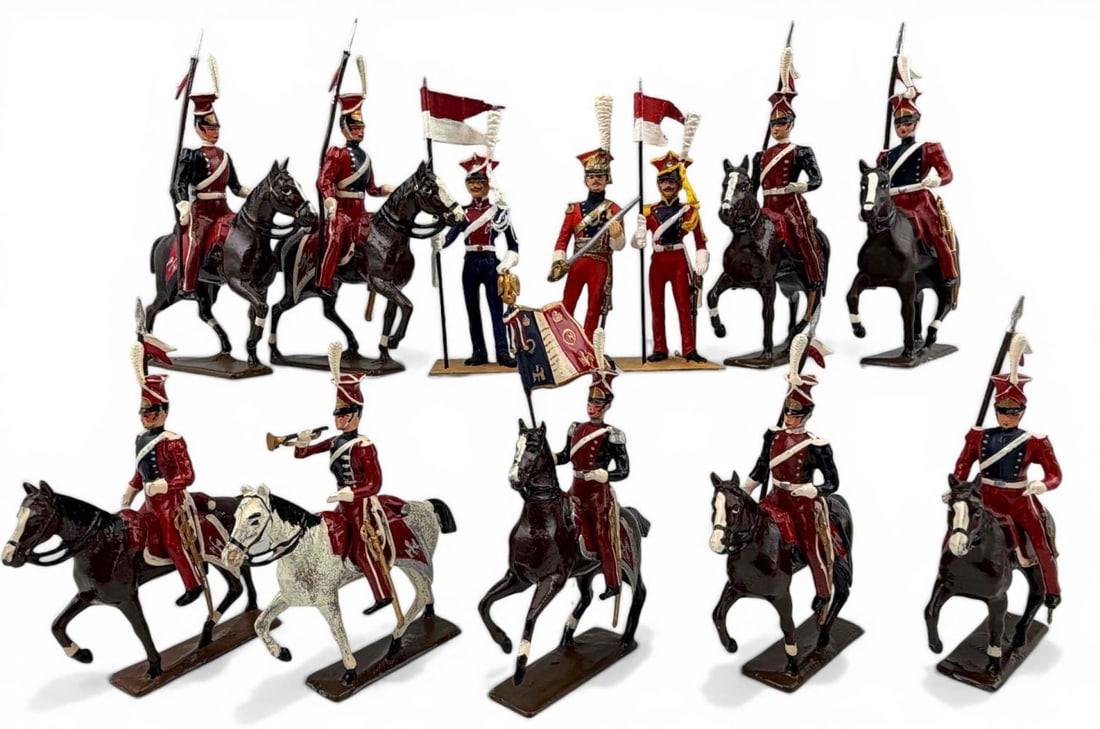 C.B.G. Mignot, Napoleonic Wars, Dutch Lancers & Polish Lancers, 1812 (1 of 16)