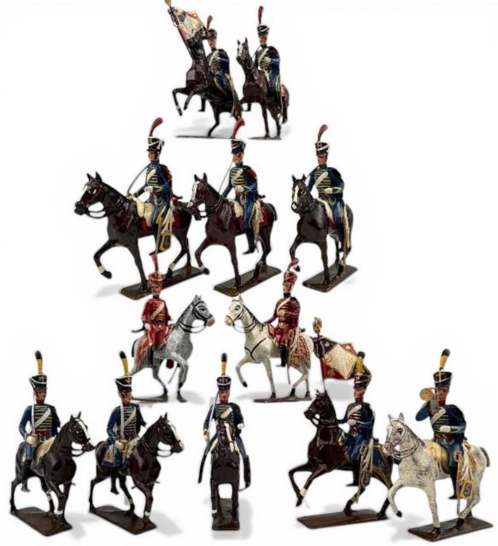 CBG Mignot, Napoleonic Wars, Hussars 4th, 5th & 6th Regiment, 1808, 12 Pieces (1 of 20)