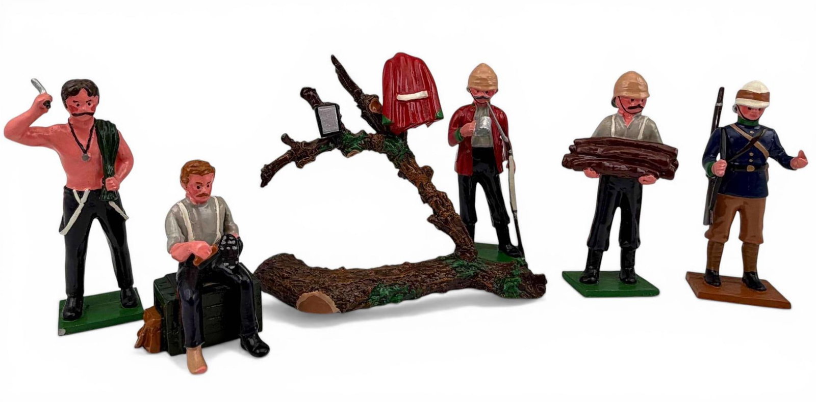 Trophy Miniatures Toy Soldiers, Zulu Wars, 24th Foot Reg. S. Africa (1 of 15)