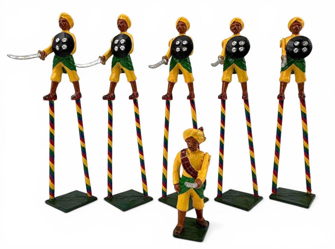 Marlborough Military Models Durbar Series Toy Soldiers, Rao Of Kutch's Warriors On Stilts, D36 (1 of 13)