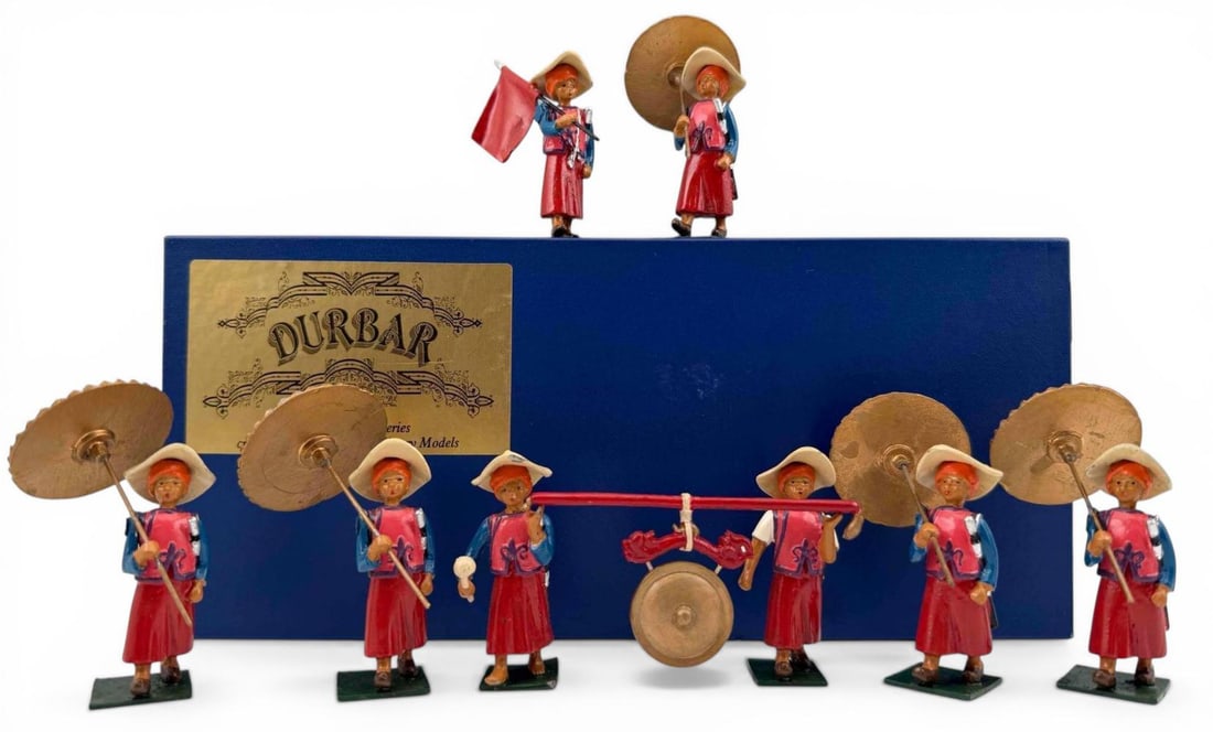 Marlborough Military Models, Durbar Series, Shan Retainers And Shan Retainers With Gong, D56 & D57 (1 of 14)