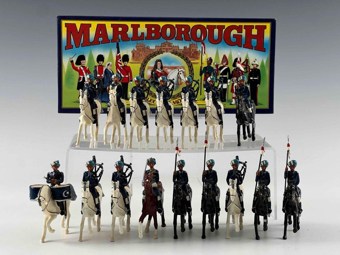 Marlborough Military Models, Durbar Series, 7th Bengal Lancers, Mounted, D19, D20, D21, D22, D23 (1 of 20)