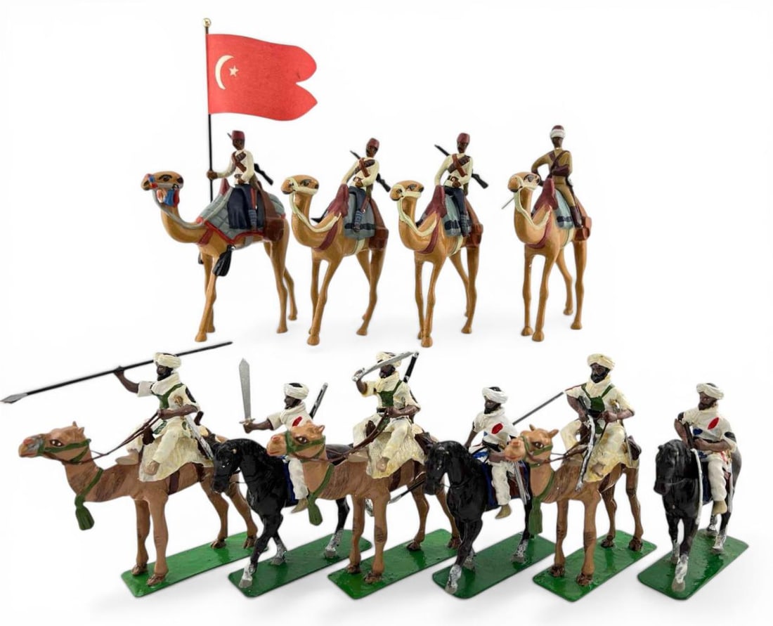 Grouping Of Lead Toy Soldiers, Egyptian Sudan Campaign, 1884, Alymer & Brigade Miniatures (1 of 18)