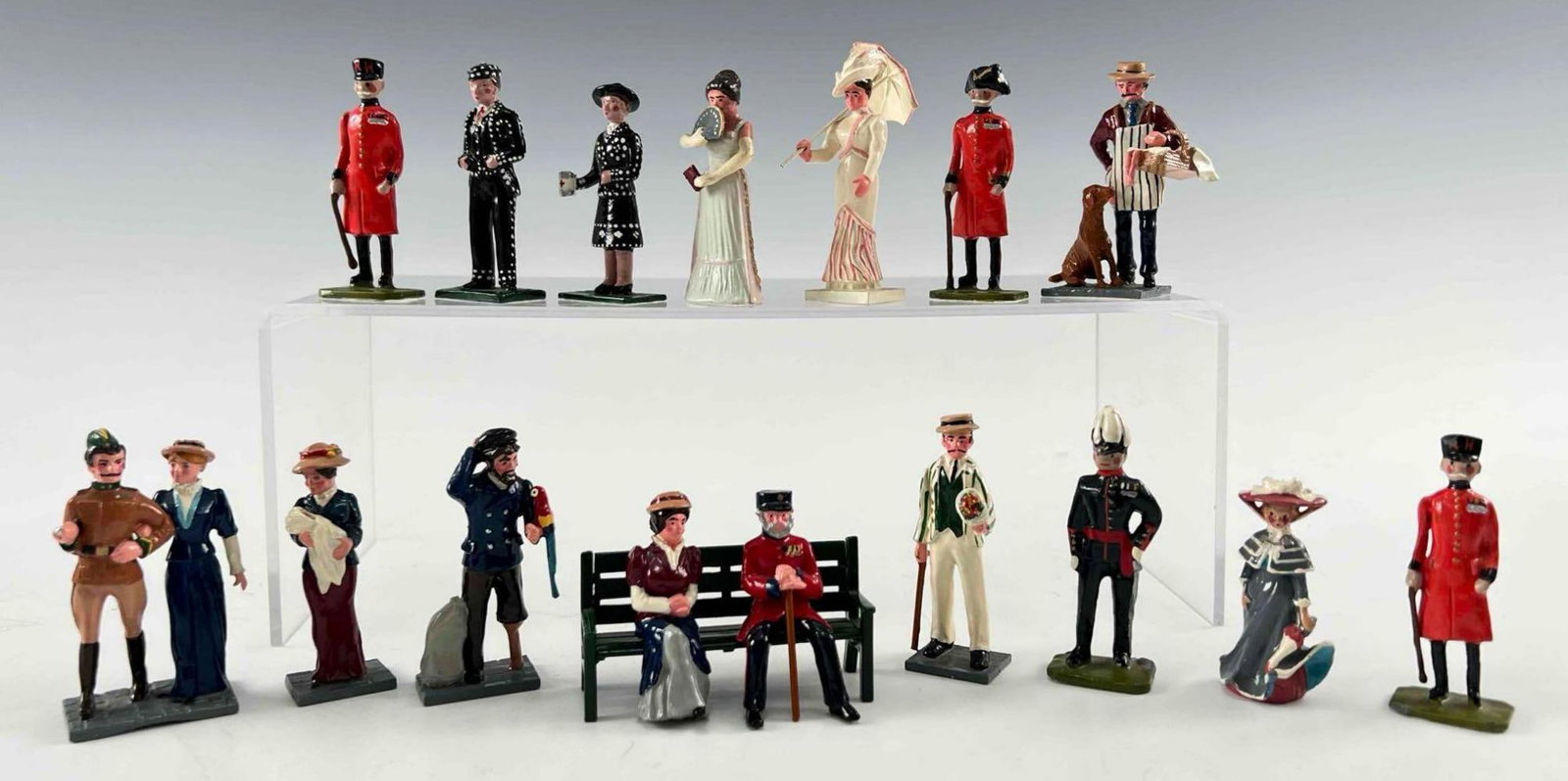 Victorian Style Lead Miniature Figures, Including Trophy Miniatures (1 of 20)