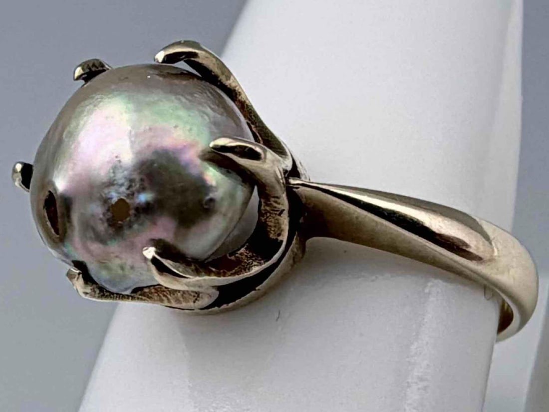 14K Pearl Ring - 2