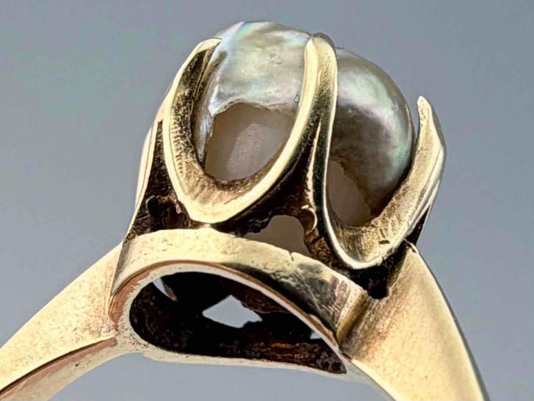 14K Pearl Ring - 8