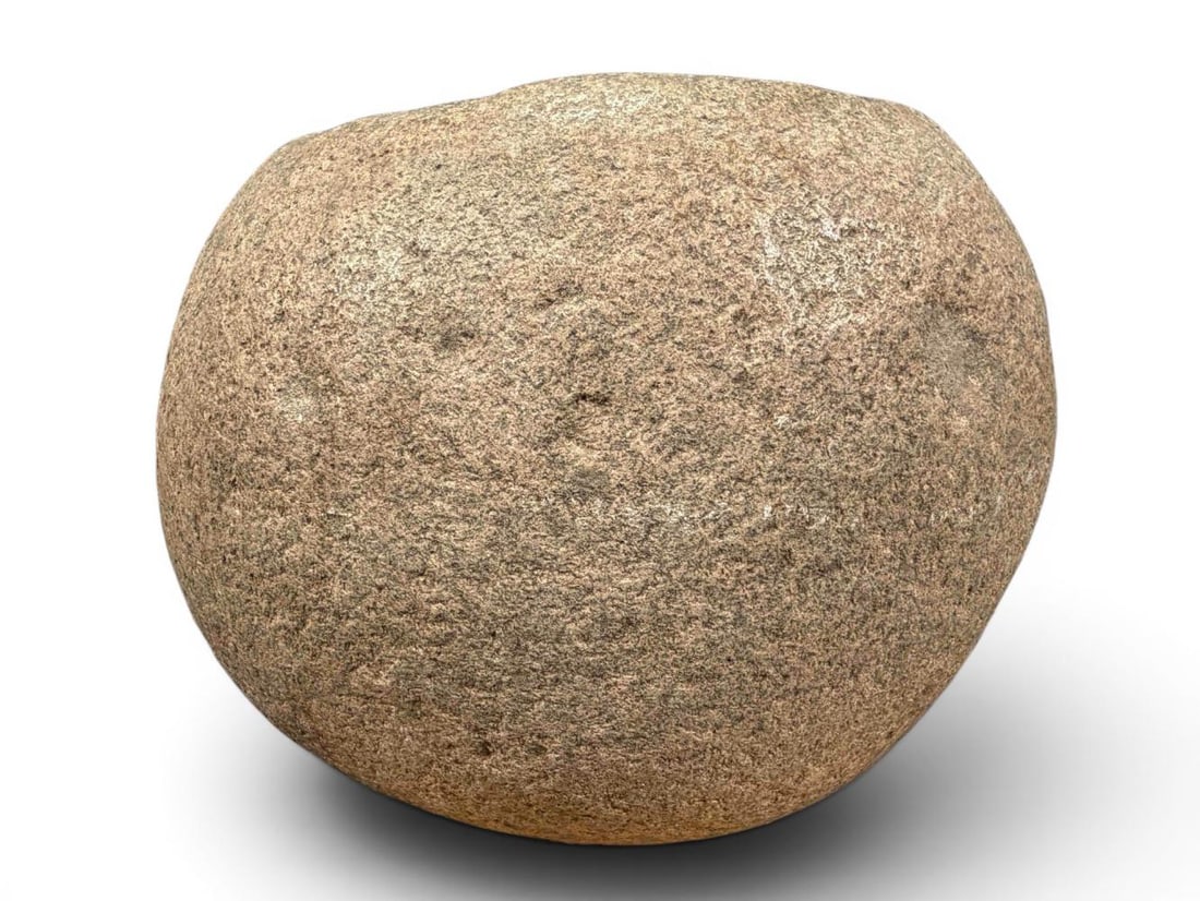 Large Native American Stone Mortar - 2