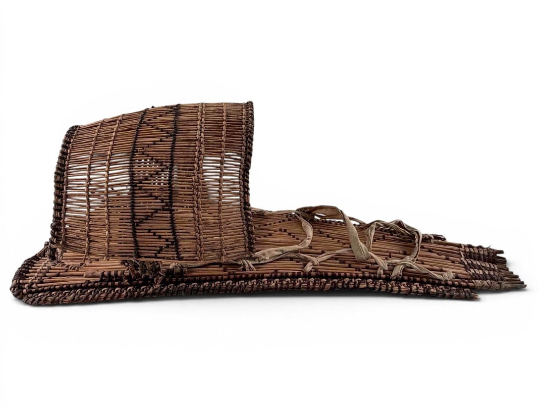 Native American Basketry Cradleboard - 3