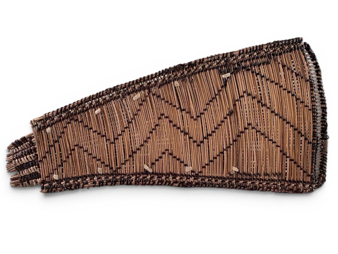 Native American Basketry Cradleboard - 8