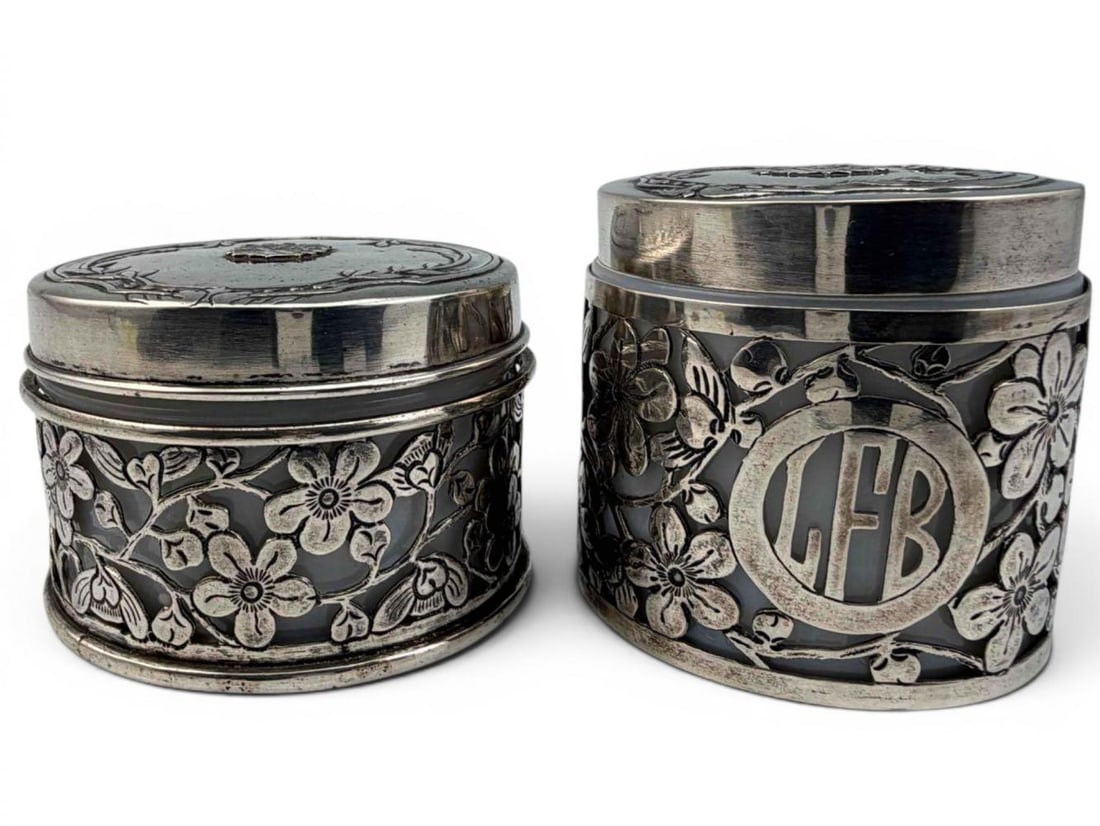 Sterling Silver Vanity Set - 9