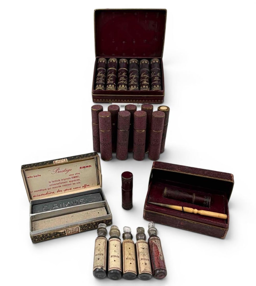 1920's Cosmetics, Including Eye Kohl, Most Dorin, Paris (1 of 16)