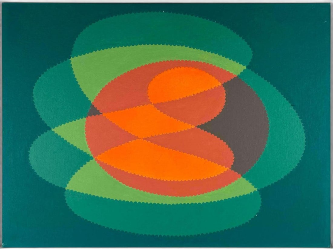Ben Cunningham (American, 1904-1975), Warm Up II, 1969, Oil On Canvas Board (1 of 8)