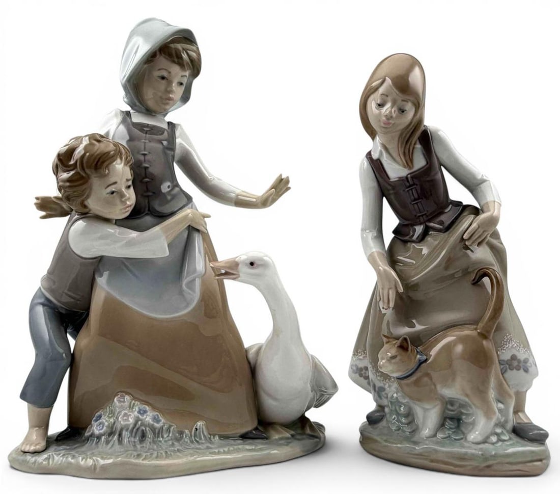Two Lladro Porcelain Figures (1 of 13)